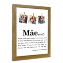 Ver imagem 3 de Quadro Personalizado com Foto Mãe em Moldura Caixa Tacolado Papel de Parede 80 X 120cm Moldura Caixa