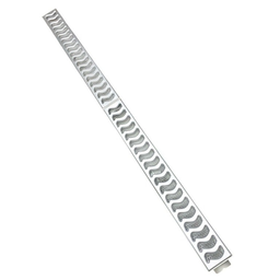 Ralo Linear Elite 6x50 C/coletora Sifonada Branca, Saída Linear com Tela Anti-inseto - 1