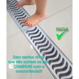 Ralo Pluvial 15x100 com Suporte, Grelha e com Tela Anti Inseto - 7