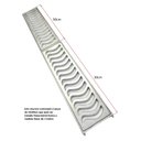 Ver imagem 3 de Ralo Pluvial 15x100 com Suporte, Grelha e com Tela Anti Inseto