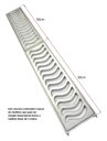 Ver imagem 3 de Ralo Pluvial 15x100 com Suporte, Grelha e com Tela Anti Inseto