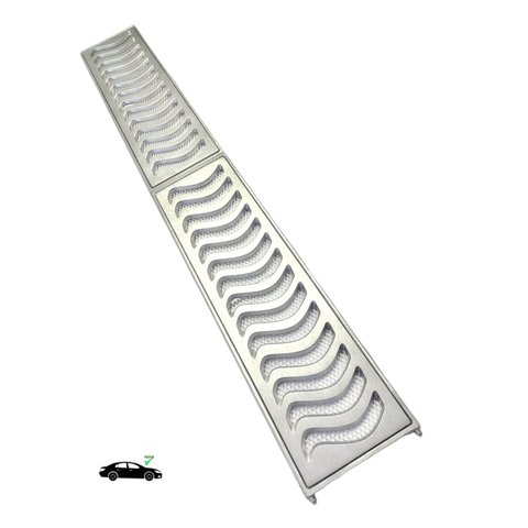 Ralo Pluvial 15x100 com Suporte, Grelha e com Tela Anti Inseto