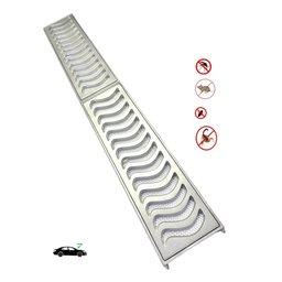 Ralo Pluvial 15x100 com Suporte, Grelha e com Tela Anti Inseto - 2