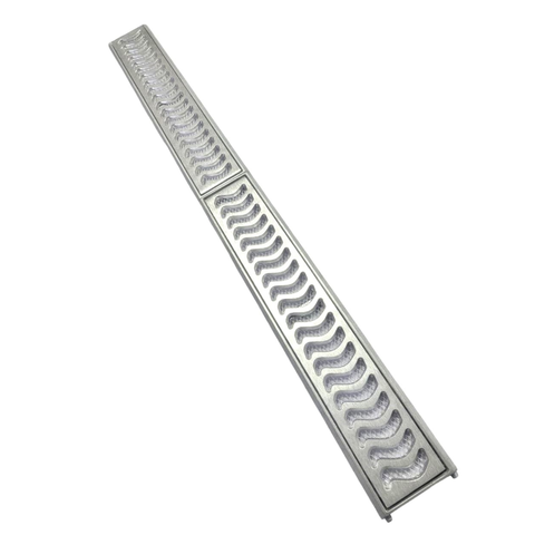 Ralo Pluvial 10x100 com Suporte, Grelha e com Tela