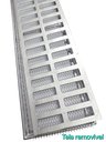 Ver imagem 3 de Ralo Pluvial 15x100 com Suporte e Grelha - Alumínio Escovado (2 Ralos 15x50)