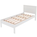 Ver imagem 1 de Cama de Solteiro com Cabeceira Fernanda Branco
