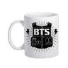 Caneca de Bandas Kpop BTS K pop Dance Bangtan Boys Coreana - 1