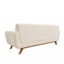 Ver imagem 6 de Sofá Linden 3 Lugares 230cm Bouclé Off White - Sallar Home