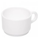 Ver imagem 3 de Jogo 6 Xícaras de Chá Café Essenza 200ml Vidro Opalino Branco Hotel Restaurante Cafeteria