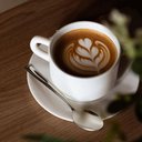 Ver imagem 2 de Jogo 6 Xícaras de Chá Café Essenza 200ml Vidro Opalino Branco Hotel Restaurante Cafeteria