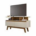 Ver imagem 1 de Rack Para Tv De Até 50" Cinamomo/off White Rubi Bechara