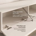 Ver imagem 6 de Rack Suspenso para TV até 75 Polegadas Planejado 180cm Aruá CabeCasa MadeiraOriginals Off White