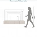 Ver imagem 4 de Rack Suspenso para TV até 75 Polegadas Planejado 180cm Aruá CabeCasa MadeiraOriginals Off White