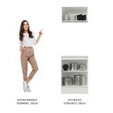 Ver imagem 7 de Kit Armário de Cozinha 60 Cm 100% Mdf 2 Portas e 1 Suspensa Branco Smart Madesa