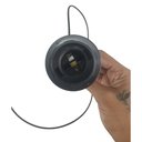 Ver mais imagens de Lustre Cupula Abajur Pendente Aramado Metal Decoraçao Casa Sala Quarto Lampada Luz Iluminaçao Teto L