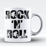 Caneca de Bandas Rock I Love Rock N Roll Logo Music - 1