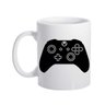 Caneca Branca Games Controle Xbox Video Game Jogos Frases - 1