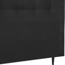 Ver imagem 5 de Cabeceira Estofada Cama King 195 cm Suede Preto
