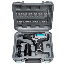 PARAFUSADEIRA FURADEIRA TRAMONTINA PARA USO DOMÉSTICO 10,8 V COM MALETA 30 PEÇAS 42382/030 Bivolt - 1