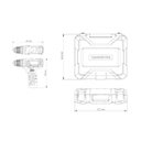 Ver imagem 3 de PARAFUSADEIRA FURADEIRA TRAMONTINA PARA USO DOMÉSTICO 10,8 V COM MALETA 30 PEÇAS 42382/030 Bivolt