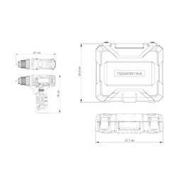 PARAFUSADEIRA FURADEIRA TRAMONTINA PARA USO DOMÉSTICO 10,8 V COM MALETA 30 PEÇAS 42382/030 Bivolt - 3