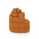 Ver imagem 6 de Sofá Living Decorativo Salinas 4 ou Mais Lugares com Almofadas 270cm Modulado Bouclê Terracota G33-