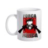 Caneca Branca Militar Policia Logo Força Tatica Rota Choque - 1