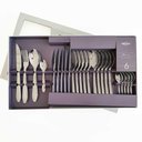Ver imagem 6 de Faqueiro 24 Peças Jogo de Talheres Faca Garfo Colher Colherinha Aço Inox Brinox 6 Pessoas