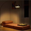 Ver imagem 3 de Poltrona Cama sem Braço Reclinável Fold CabeCasa MadeiraOriginals Laranja Bouclé Terracota