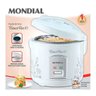 Panela Elétrica de Arroz Bianca Rice 10 Xícaras com Função Aquecer Branca Pe-10 220v - 4