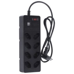Filtro de Linha Dps Iclamper Energia +Usb 8 Tomadas com Protetor de Surto - 1