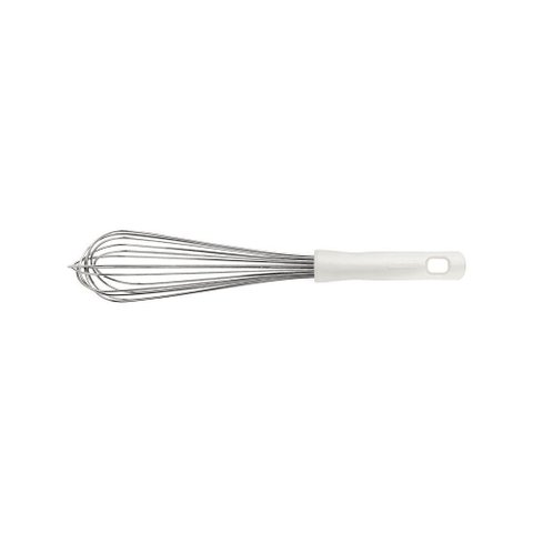 Batedor Manual Tramontina Profissional em Aço Inox com Cabo em Polipropileno Branco 35 Cm