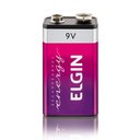 Ver imagem 2 de Bateria Recarregável 9V 250 Mah Blister C/1 - Elgin
