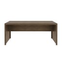 Ver imagem 3 de Mesa para Escritório 180cm Me4185 Branco Tecnomobili Cor: Nogal