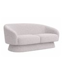 Ver imagem 1 de Sofá Solis 2 Lugares 180cm Bouclé Cinza - Sallar Home