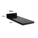 Ver imagem 2 de Tampo de Cozinha Modulado p/ Balcão B647 25cm Preto (Black) - Kappesberg