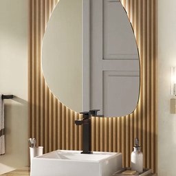 Painel Ripado Prime Madeira Pvc Teca Fina 2,9m X 16cm - 6
