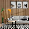 Painel Ripado Prime Madeira Pvc Teca Fina 2,9m X 16cm - 7