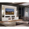 Estante Tv 65" Com Leds Berlim Multimóveis V3392 Branca Branco - 2