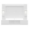 Estante Tv 65" Com Leds Berlim Multimóveis V3392 Branca Branco - 3