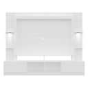 Ver imagem 3 de Estante Tv 65" Com Leds Berlim Multimóveis V3392 Branca Branco