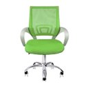 Ver imagem 2 de Cadeira de Escritório Secretária Base Cromada com Rodinha Fortt Lisboa Csf02