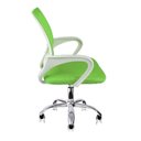 Ver imagem 4 de Cadeira de Escritório Secretária Base Cromada com Rodinha Fortt Lisboa Csf02