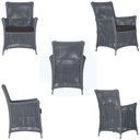 Ver imagem 5 de 1 Poltrona e 1 Mesa Igapó em Alumínio Pintura Fendi Corda Náutica Estofado 9