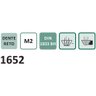 Fresa Angular - Med. 20,0mm X 70° - Corte Somente Lateral, Dentes Retos, Din 1833 Bh - Aço Hss (m2 - 3