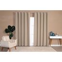 Ver imagem 1 de Cortina Blackout Tecido 4,00m x 2,40m Para Varão Simples:Avelã