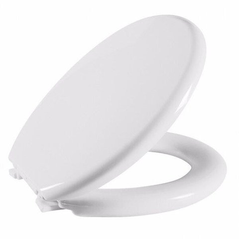 Assento Sanitário Almofadado Reforçado Oval Astra