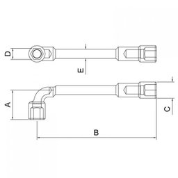 Chave Biela com Furo Passante 19mm Tramontina - 4