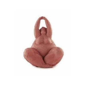 Escultura Corpo Mulher em Resina Terra