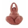 Escultura Corpo Mulher em Resina Terra - 1